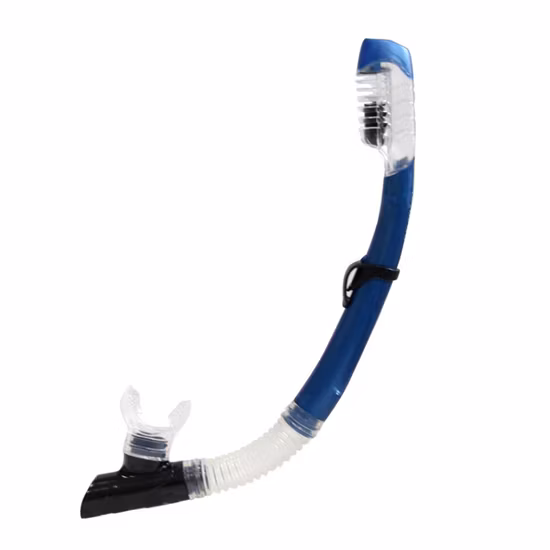 Tubo de snorkel subaquático Snorkels secos nadam tubo de respiração livre para equipamento de mergulho